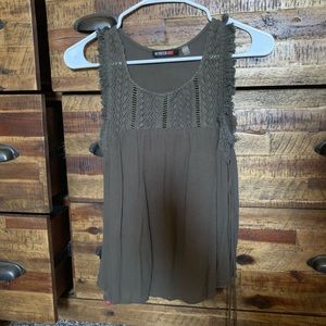 Army Green Tank Top